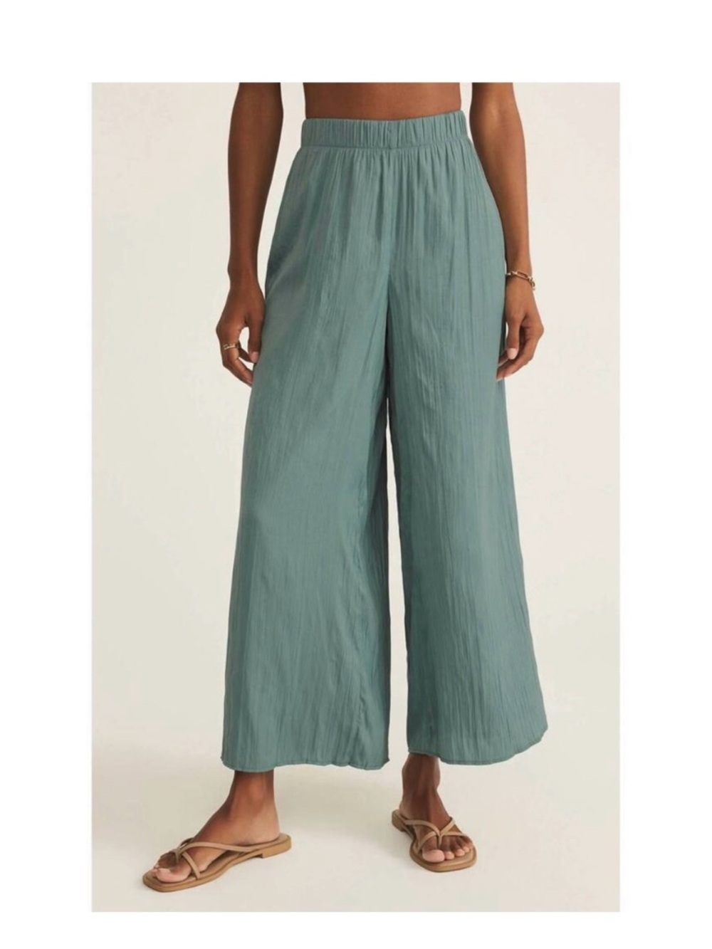 NWT Z Supply Sunset Satin Pant